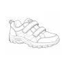 Chaussures Oregon Teamwood à scratch gris - Confort