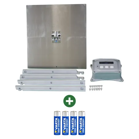 Kit Portier Breedsafe Pro + 1 trappe poules + 4 piles avec programmation et/ou sonde lumineuse
