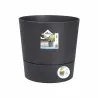 Pot de jardin Ø43xH43cm gris anthracite Elho® en plastique recyclé