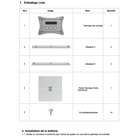 Kit Portier Breedsafe Pro avec trappes et piles
