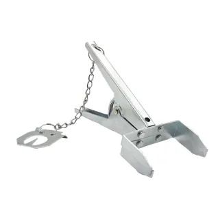 Piège à taupe double entrée 19x8 cm + détente