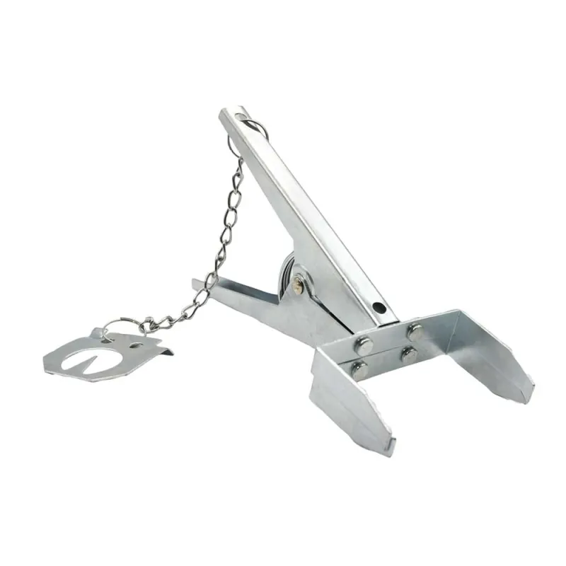 Piège à taupe double entrée 19x8 cm + détente