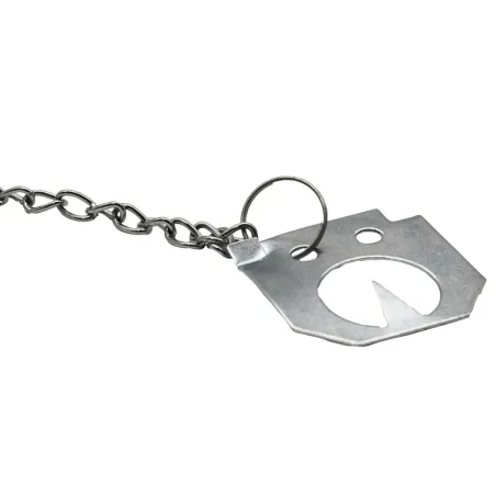 Piège à taupe double entrée 19x8 cm + détente