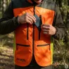 Gilet de traque Francital Atalante 7 poches zippées NF/ISO