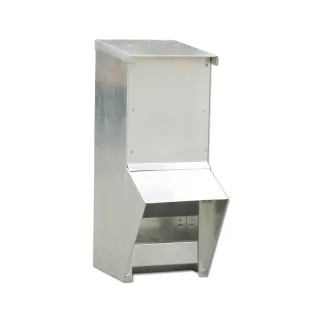 10 mangeoires galvanisées 7kg pour volailles et gibier