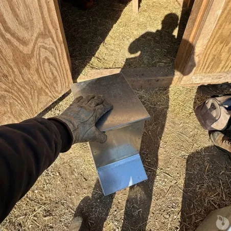 10 mangeoires galvanisées 7kg pour volailles et gibier