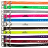Collier orange gravé dans la masse BIOGOLD pour petit chien et chiot 45 cm