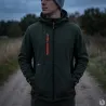 Veste Softshell Trystan Homme - Noir & Kaki - Herock®