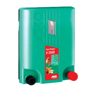 Électrificateur Duo 2J secteur/batterie - 4 km max