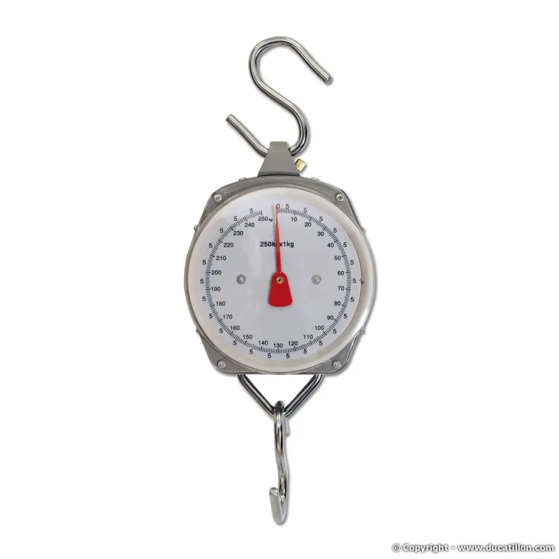 Peson dynamométrique 25 kg pour gibier et poisson