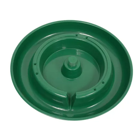 Abreuvoir seau 18L vert et blanc à anse - Olba