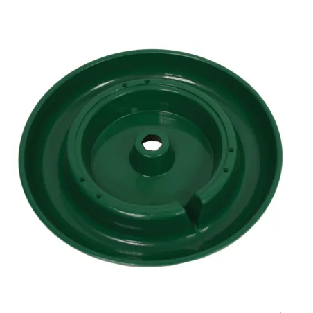 Abreuvoir seau 18L vert et blanc à anse - Olba