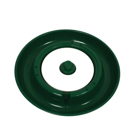 Abreuvoir seau 18L vert et blanc à anse - Olba