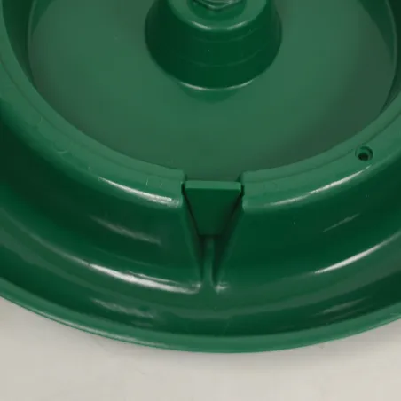 Abreuvoir seau 18L vert et blanc à anse - Olba