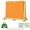 Panneaux de chenil à barreaux acier inoxydable 1,5 m ou 2m Hauteur 184 cm
