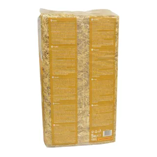 Paille compressée 5 kg - litière naturelle pour animaux