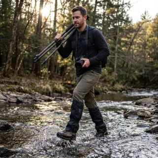 Guêtres polyamide résistantes pour randonnée et chasse