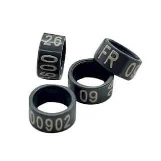 Lot de 25 bagues de marquage 2026 pour volailles