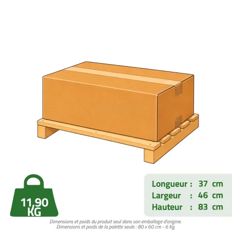 Fumoir professionnel H75 cm pour viande et poisson