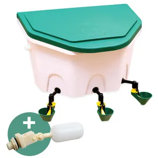 Abreuvoir automatique Aviaqua 8L pour poules à coupelles