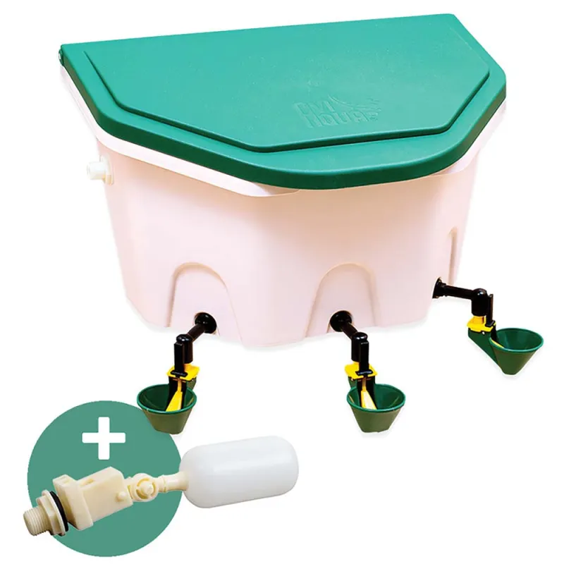 Abreuvoir automatique Aviaqua 8L pour poules à coupelles