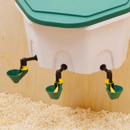 Abreuvoir automatique Aviaqua 8L pour poules à coupelles