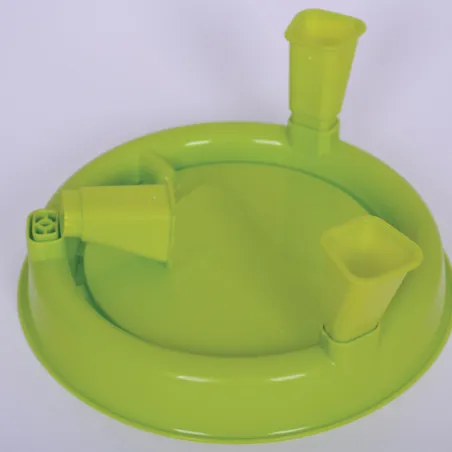 Abreuvoir sur pied vert 3L gradué pour volailles