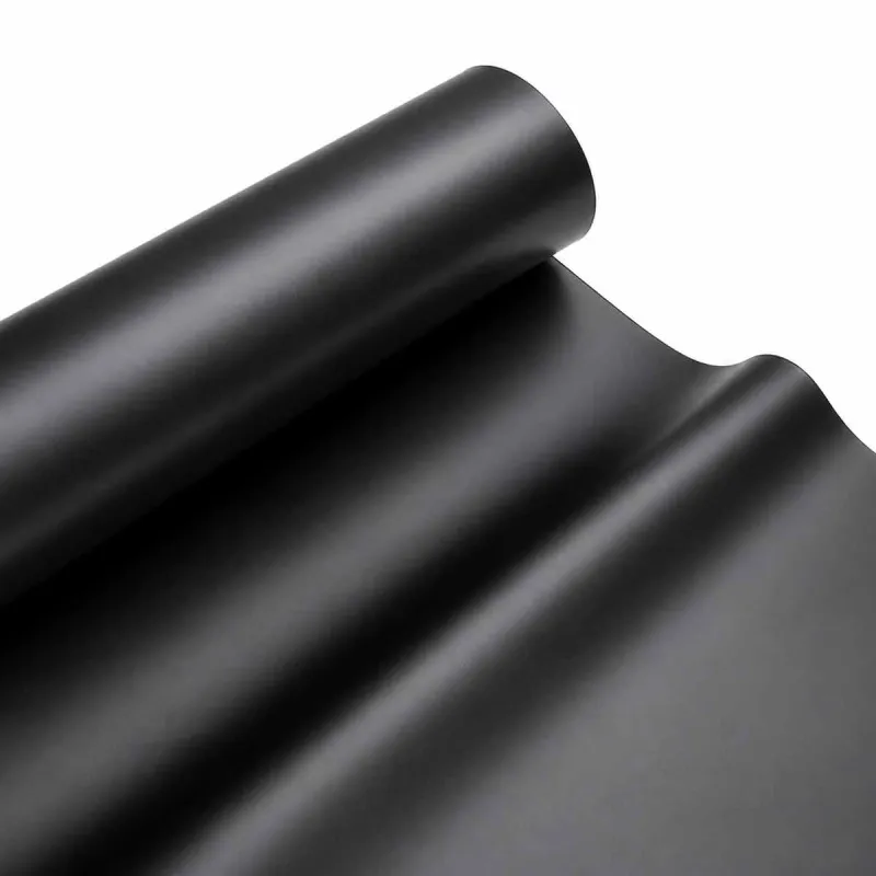 Bâche PVC-P noire pour bassin 0,5 mm étanche