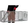 Cage-piège Hardy 3 ressorts 60° 120x34x42 cm anti-nuisibles