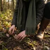Écharpe polaire franges 150 cm - Kaki/Camo/Orange