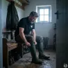 Polo Keiler Hunter noir - Confort et style pour éleveurs