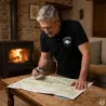 Polo Keiler Hunter noir - Confort et style pour éleveurs