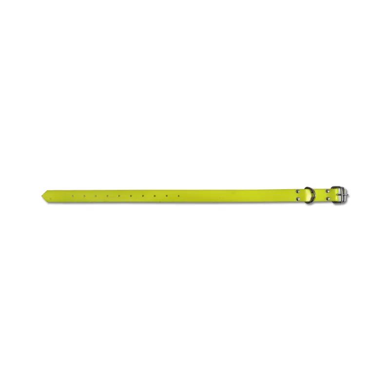 Collier PVC ajustable 60 cm - 3 couleurs fluo pour chien