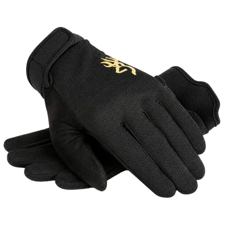 Gants Browning Proshooter mesh noir S-XL pour tir et outdoor