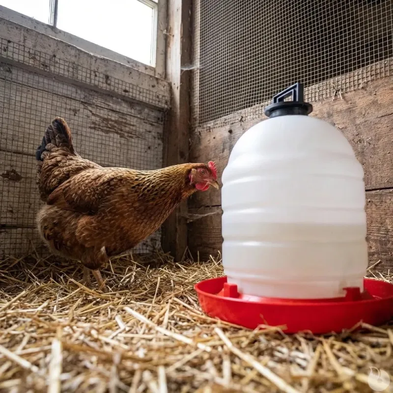 Abreuvoir 15L à niveau constant pour volailles