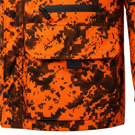 Veste Ridge Thermo camo orange - S à 5XL