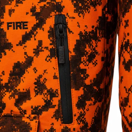 Veste Ridge Thermo camo orange - S à 5XL