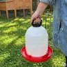 Abreuvoir 15L à niveau constant pour volailles