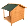 Niche en bois pour terrasse 130x105x100cm - Épicéa traité