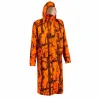 Manteau imperméable long camo orange - M à 4XL