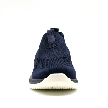Baskets femme sans lacets bleu marine - Confort et style