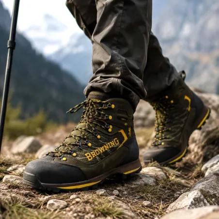 Chaussures de chasse Browning Ridgeline PreVent X-Trem Vibram® marron