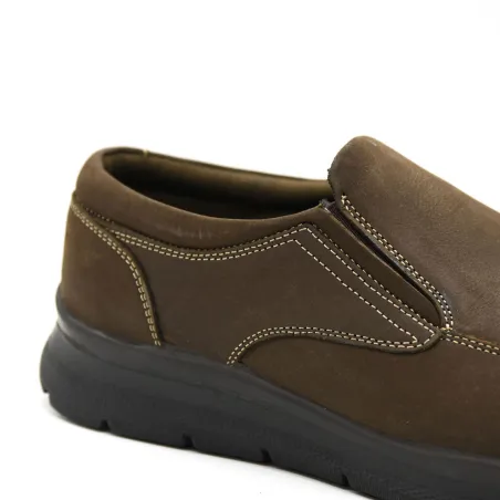 Chaussures Toucan cuir marron - Confort et robustesse