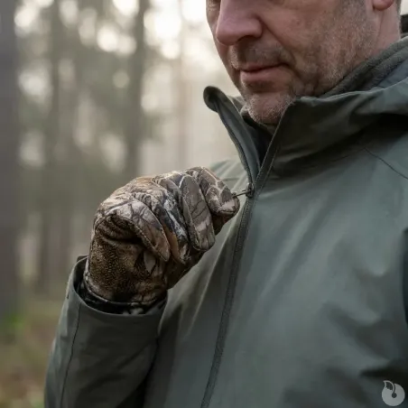 Gants camouflage légers à paume antidérapante