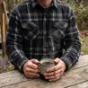 Chemise polaire homme carreaux gris M à 3XL - Treeland®