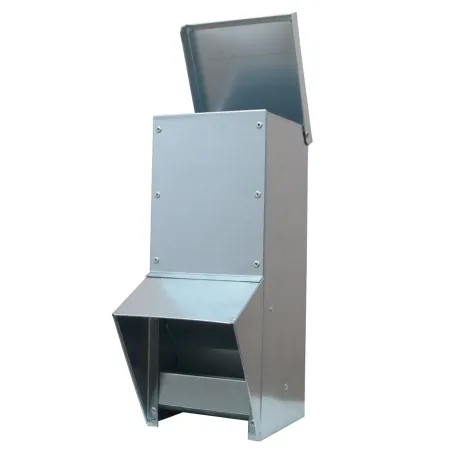 Mangeoire galvanisée 7 kg pour volailles et gibier