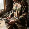 Chemise polaire camo F1 - Chaleur et discrétion outdoor