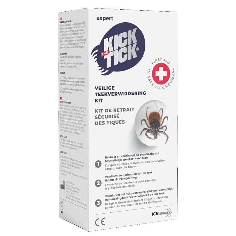 Kit anti-tiques spray 40 utilisations + pince tire-tique