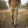 Pantalon Yorkley Moleskin Beige - Coton Velours Résistant