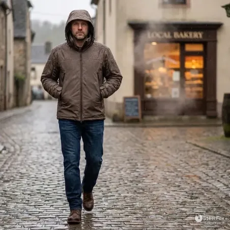 Parka Homme XMF 200 A10® - Imperméable & Résistante Marron